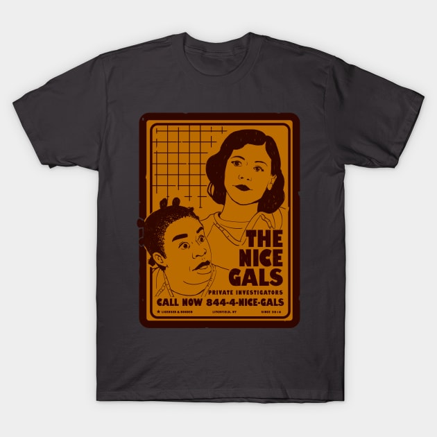 The Nice Gals T-Shirt by artducko